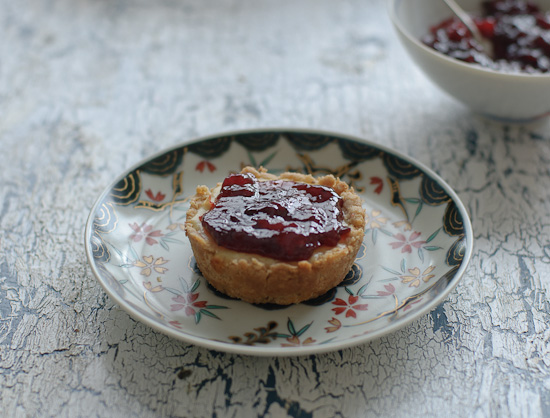 cheesy jam tarts