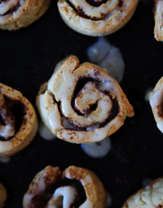 buckwheat flour cinnamon rolls