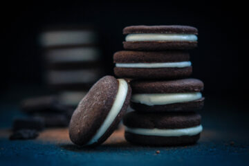 Homemade Oreos.