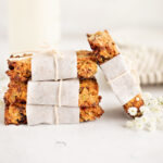 Healthy homemade protein bars.