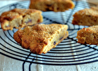 pumpkin date scones