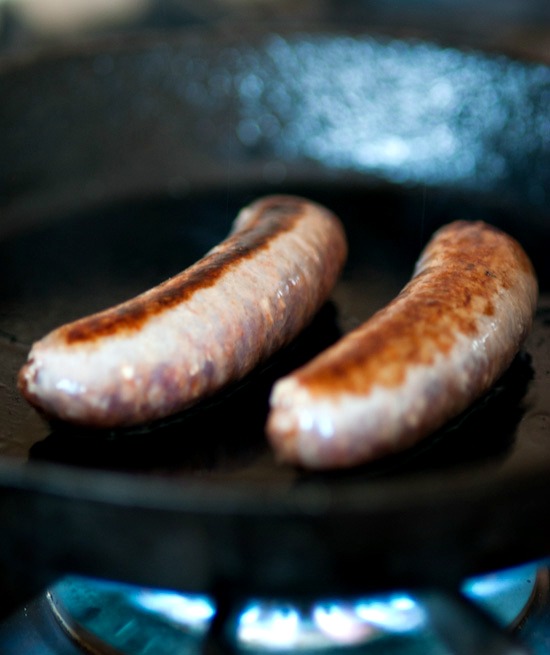 homemade sausage