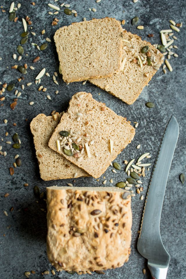 A healthy, wholewheat spelt loaf. Try making your own homemade bread to give your sandwiches a whole new level of amazingness this week!