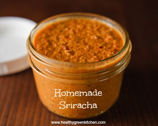 Homemade sriracha from www.healthygreenkitchen.com