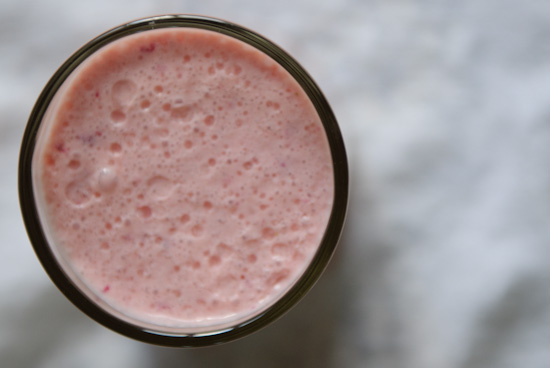 Strawberry Rose Lassi from www.healthygreenkitchen.com