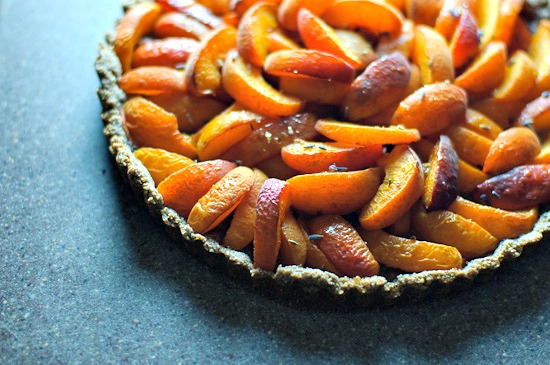 apricot and lavender tart | healthy green kitchen